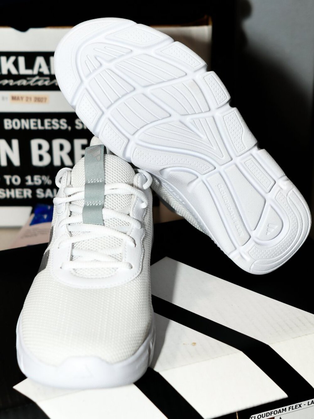 adidas Women's Cloudfoam Flex Sneaker White